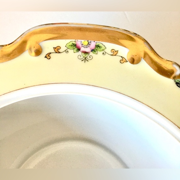 Vintage Porcelain handpainted Japanese 🇯🇵 Bowl by Meita - Picture 14 of 14